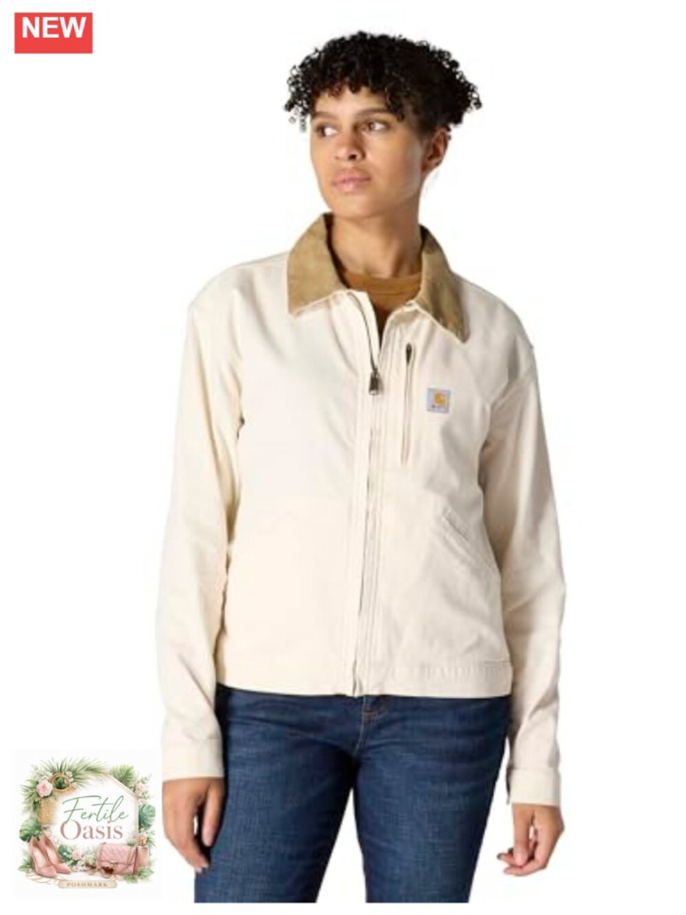 Carhartt Women's Detroit Jacket Durable Stretch Twill Aviator Winter